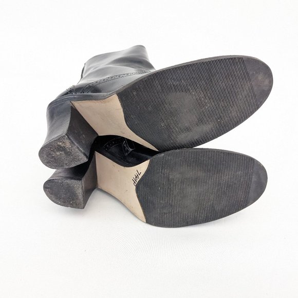 🖤 Kenneth Cole Zip Up Heeled Booties - Size 8.5 - Picture 7 of 10